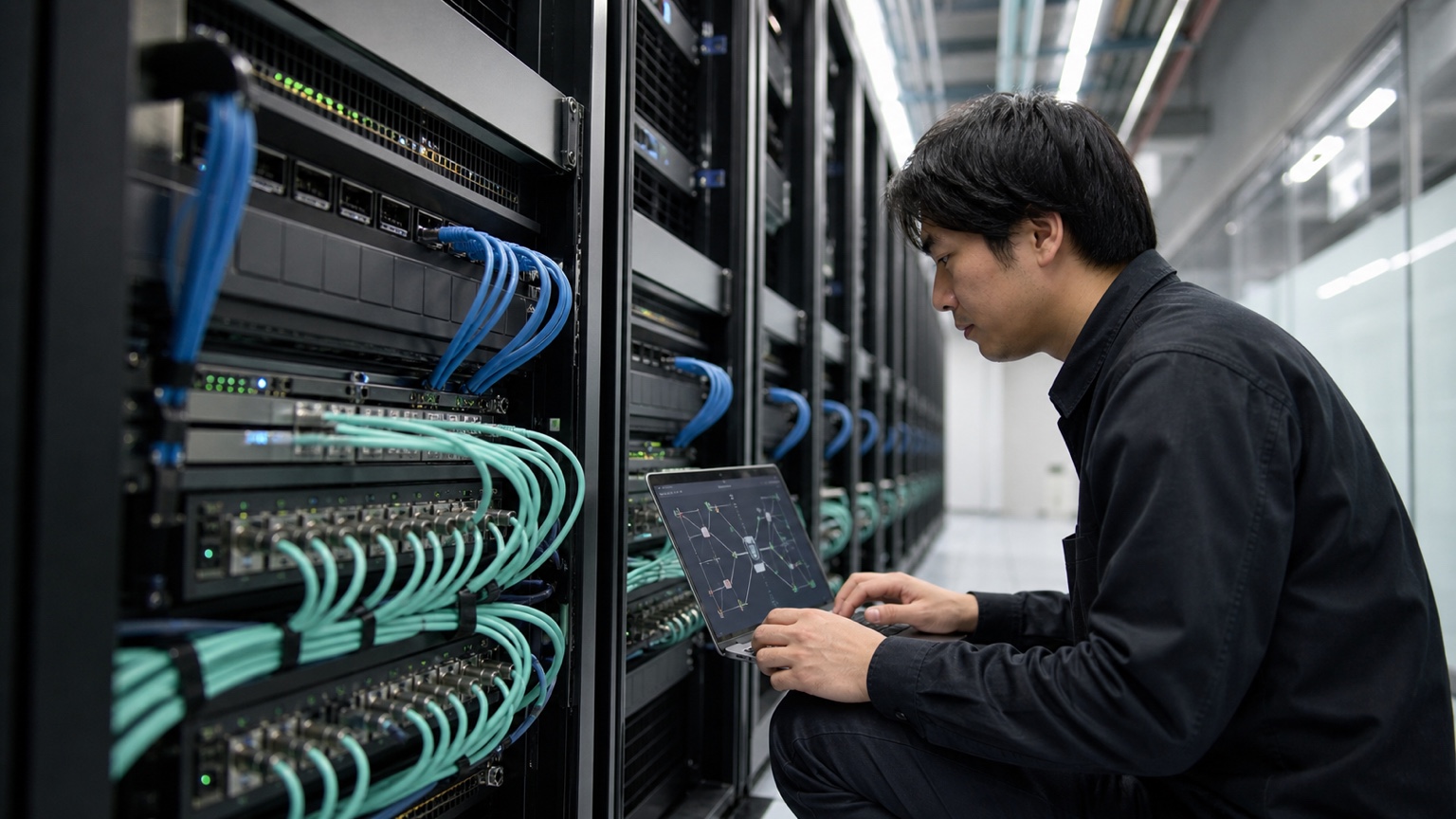 サーバー接続と連携構成を確認するエンジニアリング環境